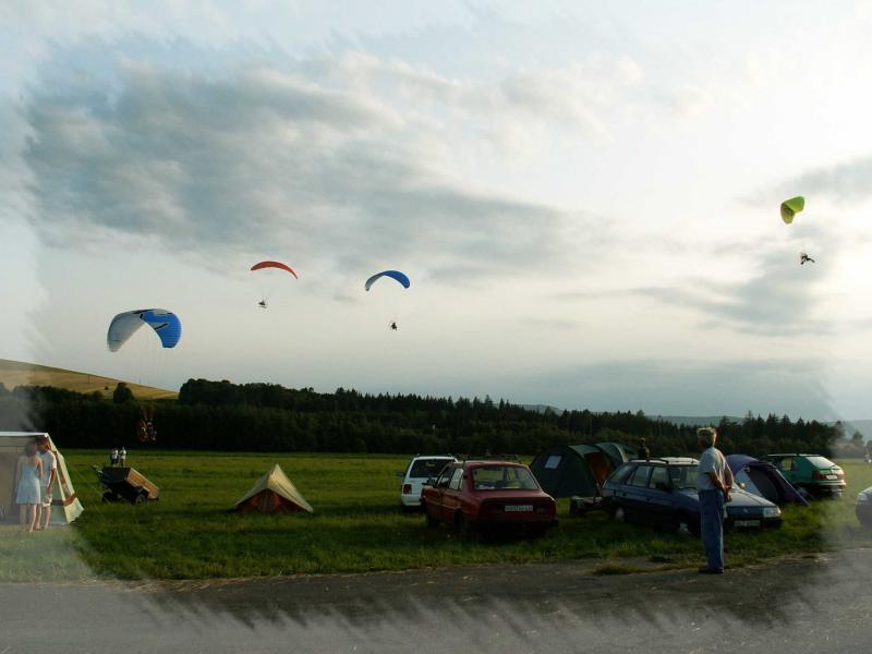 Tenkrát na jednom z prvních sletů ...